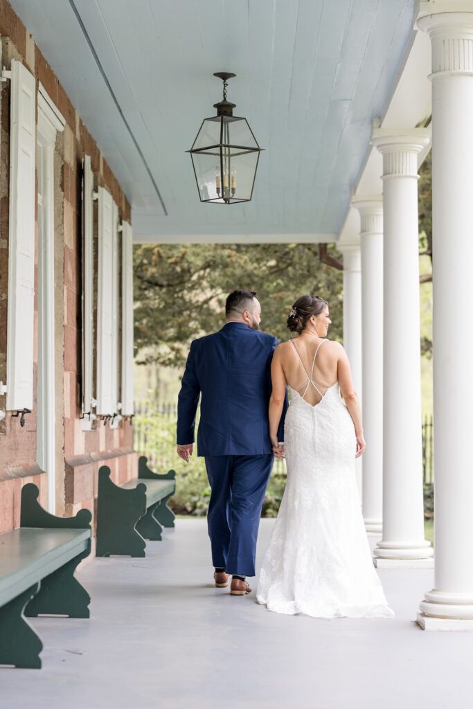 outdoor historic wedding venue in Lititz PA